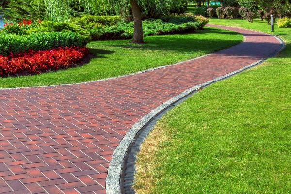 Brick Walkway Installation in Crystal Lake