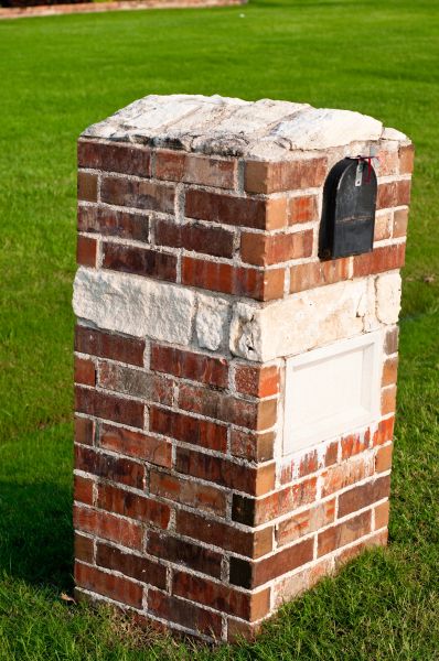 Brick Mailbox Installation in Crystal Lake