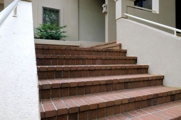 Entryway Brick Repair in Crystal Lake